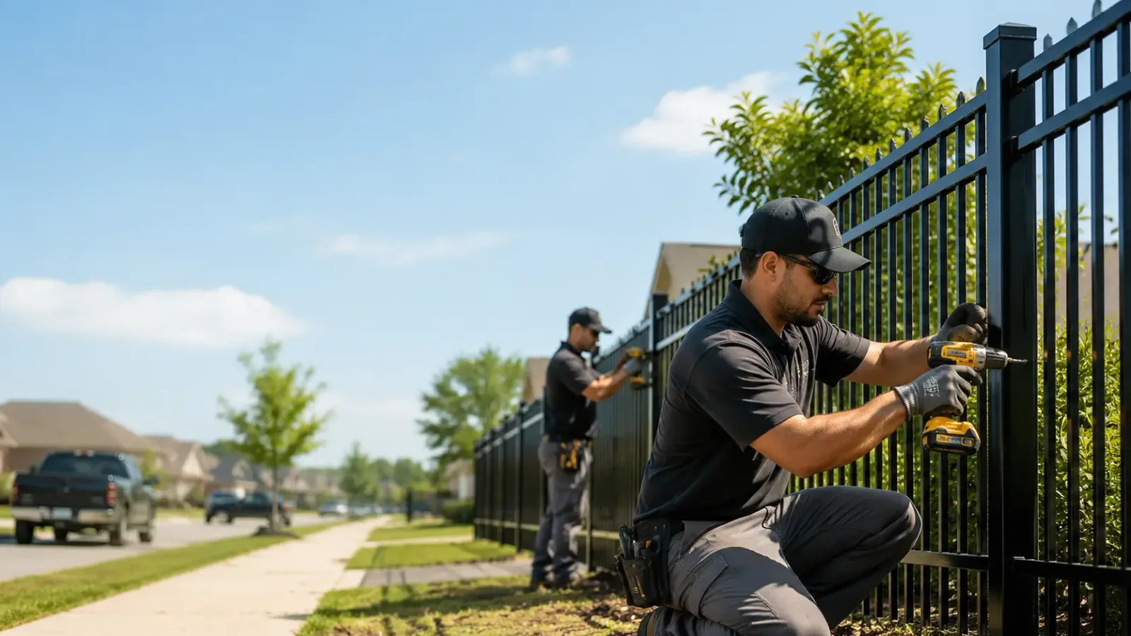 Metal Fence Installation in Carlisle, MA